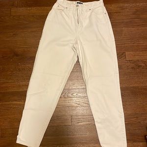 Vintage Gap White Mom Jeans